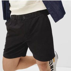 Everlane Men's Cotton Uniform 7" Shorts - Black - NWOT